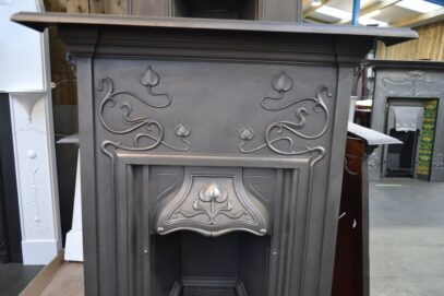 Genuine Art Nouveau Fireplace 4331MC - Oldfireplaces