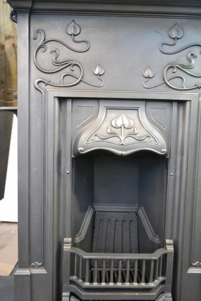 Genuine Art Nouveau Fireplace 4331MC - Oldfireplaces