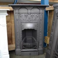 Original Art Nouveau Bedroom Fireplace 4317B - Oldfireplaces