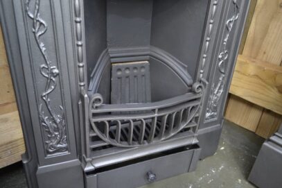 Original Art Nouveau Bedroom Fireplace 4317B - Oldfireplaces