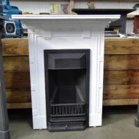 Edwardian Bedroom Fireplace Painted 4342B - Oldfireplaces