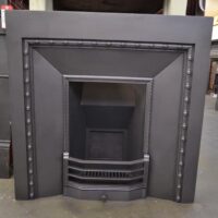 Victorian Cast Iron Square Insert 4346I - Oldfireplaces