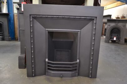 Victorian Cast Iron Square Insert 4346I - Oldfireplaces
