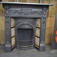 Victorian Tiled Fireplace Combination 4347TC - Oldfireplaces