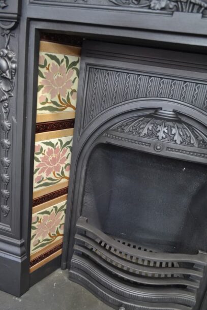 Victorian Tiled Fireplace Combination 4347TC - Oldfireplaces