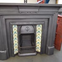 Late Victorian Cast Iron Surround 4348CS - Oldfireplaces