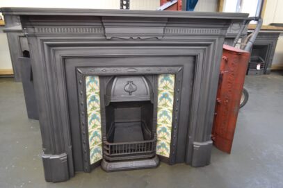 Late Victorian Cast Iron Surround 4348CS - Oldfireplaces