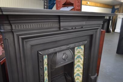 Late Victorian Cast Iron Surround 4348CS - Oldfireplaces