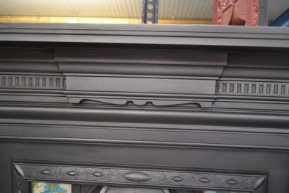 Late Victorian Cast Iron Surround 4348CS - Oldfireplaces