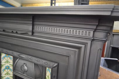 Late Victorian Cast Iron Surround 4348CS - Oldfireplaces