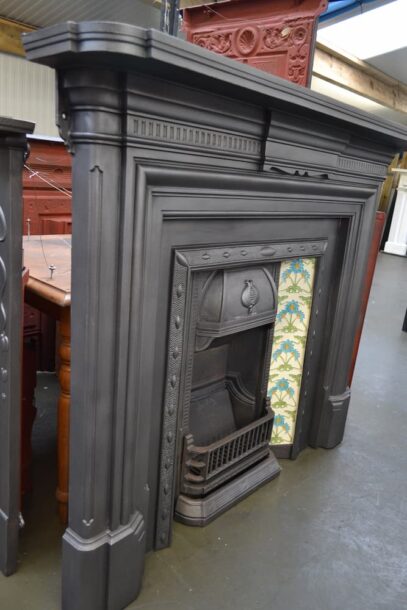 Late Victorian Cast Iron Surround 4348CS - Oldfireplaces