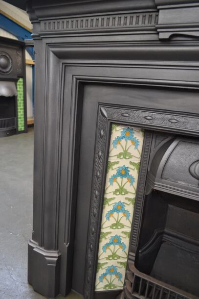 Late Victorian Cast Iron Surround 4348CS - Oldfireplaces