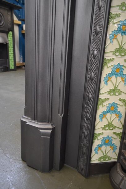 Late Victorian Cast Iron Surround 4348CS - Oldfireplaces