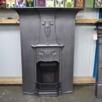 Art Nouveau Fireplace Tall 4350LC - Oldfireplaces