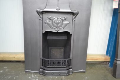 Art Nouveau Fireplace Tall 4350LC - Oldfireplaces