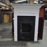 Tall Victorian Fireplace Painted - 4355LC