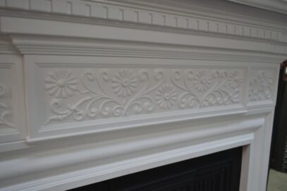 Tall Victorian Fireplace Painted - 4355LC