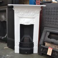 Small Art Nouveau Bedroom Fireplace 4354B - Oldfireplaces
