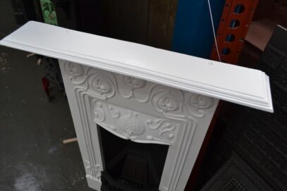 Small Art Nouveau Bedroom Fireplace 4354B - Oldfireplaces