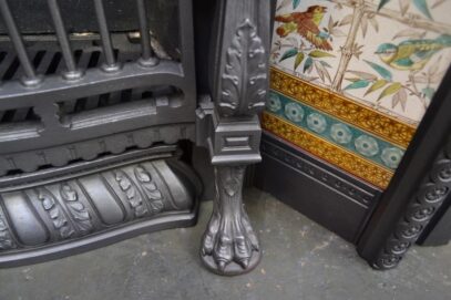 Original Victorian Tiled Insert 4366TI - Oldfireplaces