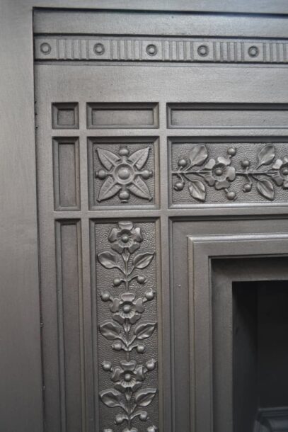 Victorian Cast Iron Insert 4367I - Oldfireplaces