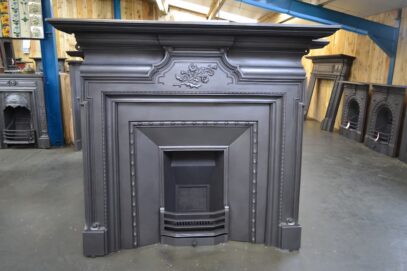 Late Victorian Cast Fireplace Surround 4378CS - Oldfireplaces