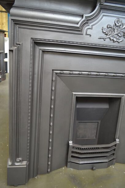 Late Victorian Cast Fireplace Surround 4378CS - Oldfireplaces