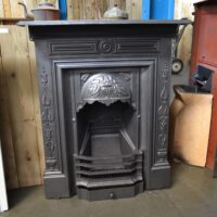 Vintage Art Nouveau Fireplace 4381MC - Oldfireplaces