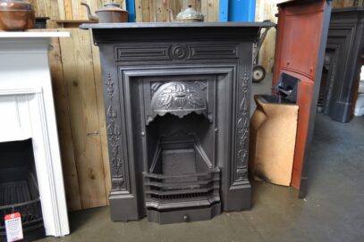 Vintage Art Nouveau Fireplace 4381MC - Oldfireplaces