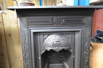 Vintage Art Nouveau Fireplace 4381MC - Oldfireplaces