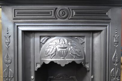 Vintage Art Nouveau Fireplace 4381MC - Oldfireplaces