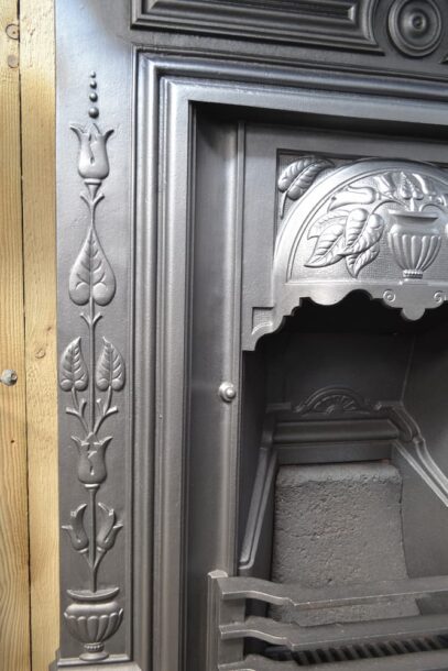 Vintage Art Nouveau Fireplace 4381MC - Oldfireplaces