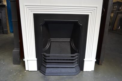 Vintage Victorian Fireplace Painted 4388LC - Oldfireplaces