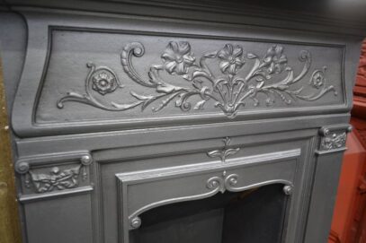 Victorian Coalbrookdale Bedroom Fireplace - 4397B