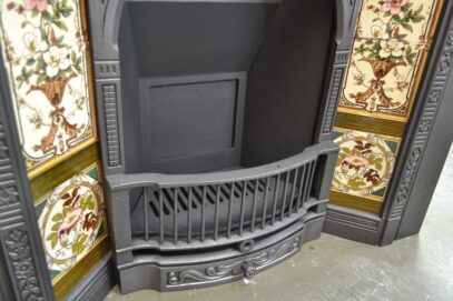 Victorian Arched Tiled Insert 4405TI - Oldfireplaces