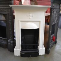 Painted Edwardian Bedroom Fireplace 4393B - Oldfireplaces