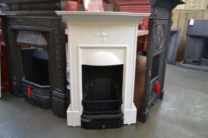 Painted Edwardian Bedroom Fireplace 4393B - Oldfireplaces