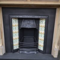 Art Nouveau Tiled Insert 4401TI - Oldfireplaces