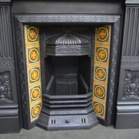 Victorian Tiled Fireplace Insert - 4403TI