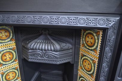 Victorian Tiled Fireplace Insert - 4403TI