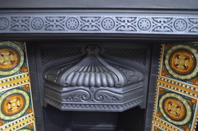 Victorian Tiled Fireplace Insert - 4403TI