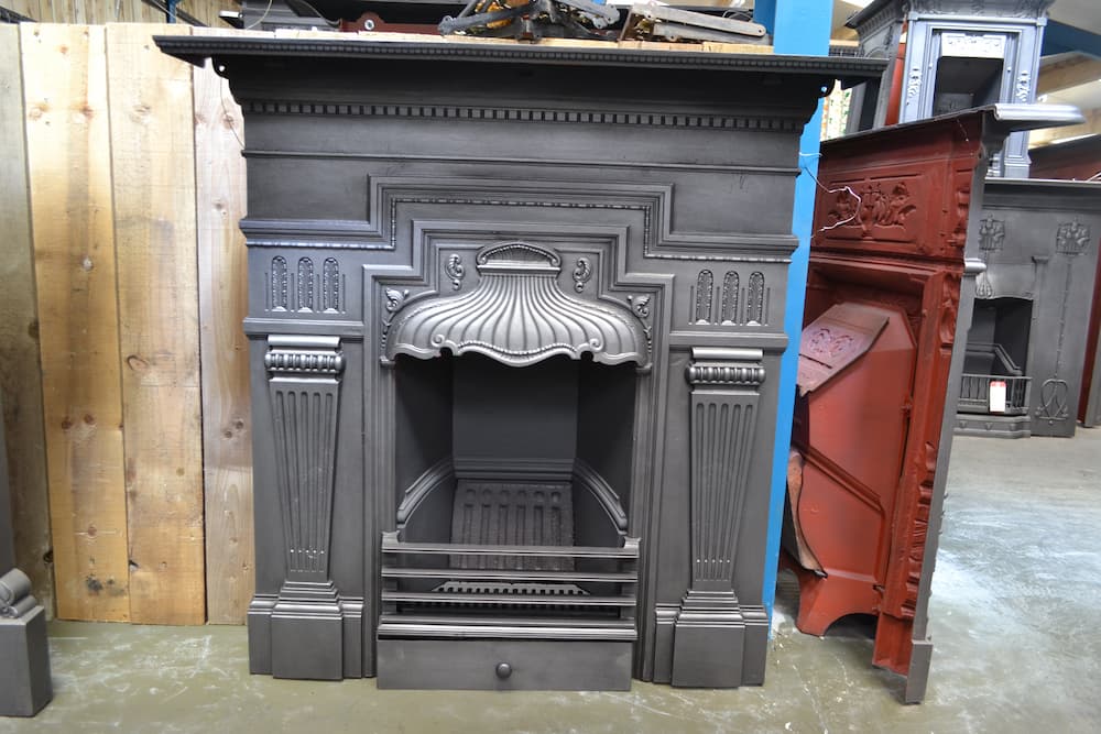 Victorian Cast Iron Fireplace - 4405LC - Antique Fireplace Co