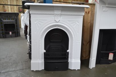 Cast Iron Victorian Fireplace Painted - 4406MC