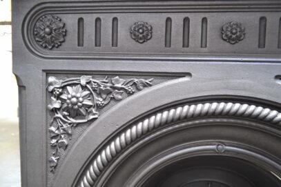 Victorian Cast Iron Fireplace - 4363MC