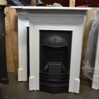 Edwardian Bedroom Fireplaces Painted - 4428B