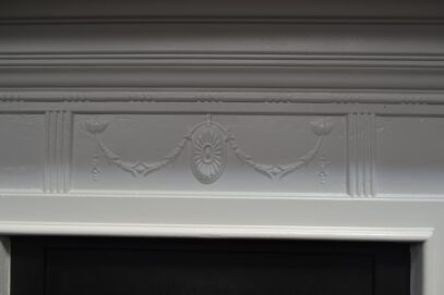 Edwardian Bedroom Fireplaces Painted - 4428B