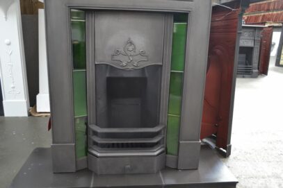 Edwardian Art Nouveau Tiled Fireplace - 4430TC