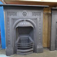 Victorian Primrose Cast Iron Fireplace - 1477MC