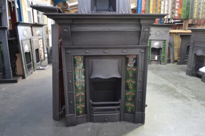 Arts & Crafts Tiled Fireplace 4426TC - Oldfireplaces