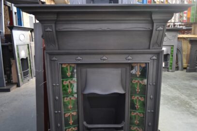 Arts & Crafts Tiled Fireplace 4426TC - Oldfireplaces